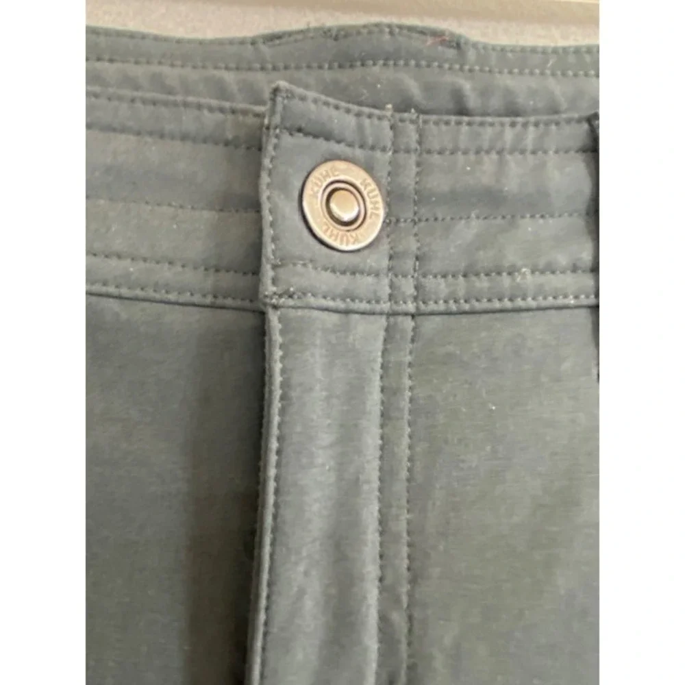 KUHL Womens 12 Cargo Pants Regular Gray‎ Outdoor Hiking Travel adjustable